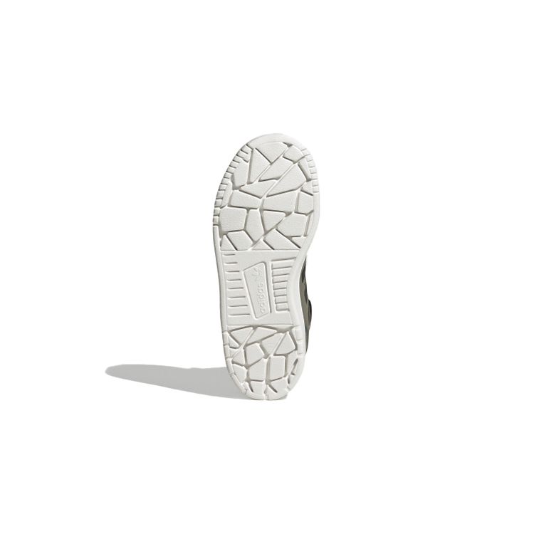 Adidas Originals 360 C Comfortable Casual High-Top Kids Skate Shoes Kids Sneakers Green Black Blue FW2691