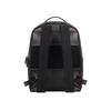 Bally Logo Zip Closure Leather Backpack Men Backpack Ebony 6308753