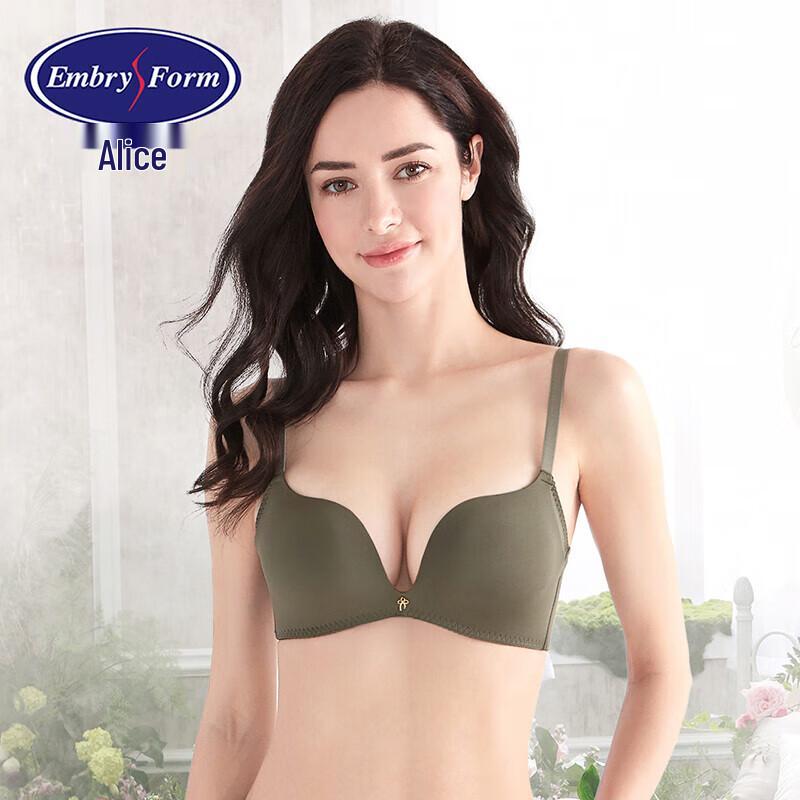 Women s Seamless Wireless Push-Up Bra 70C