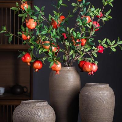 Wabi-Sabi Retro Keramische Vaas voor Verse of Gedroogde Bloemen – Perfect voor Woonkamer- of Slaapkamerdecoratie