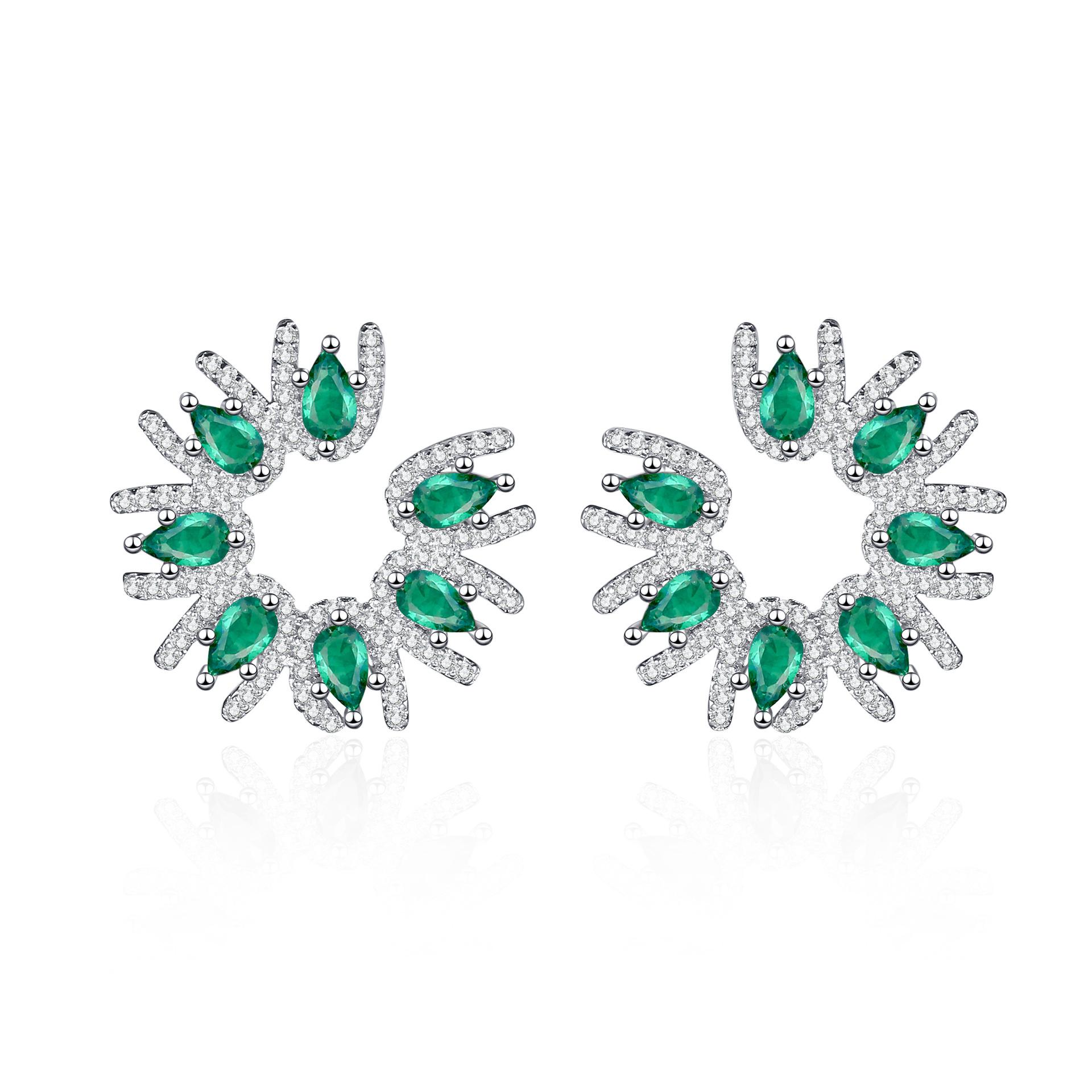 

Новые серьги-снежинки из циркония с бриллиантами, легкие, роскошные, модные, креативные серьги высокого класса