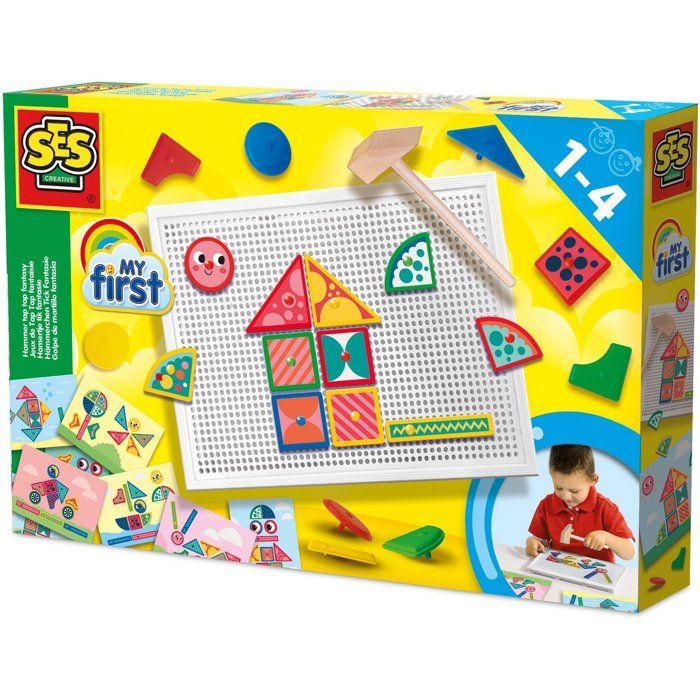 SES CREATIVE - My first - Jeux de Tap Tap fantaisie pour enfant de 12 mois et plus