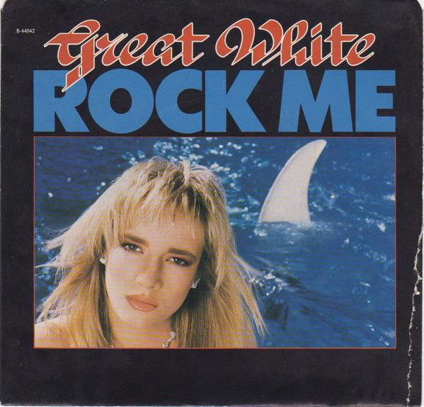 

7inch Record GREAT WHITE Rock Me B44042 Capitol Records 1987 Canada Rock Used