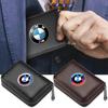 CAO1 X3 X5 E46 Leather Emblem Car Key Case Keychain Zipper Key Case Bag For 50th M M3 M5 M6 M2 E46 E90 E60 F10 F30 E39 E36 F20 E8