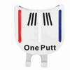 One Putt Durable Metal Golf Mini Magnetic Ball Marker Golfer Hat Visor Clip Accessory (2#)