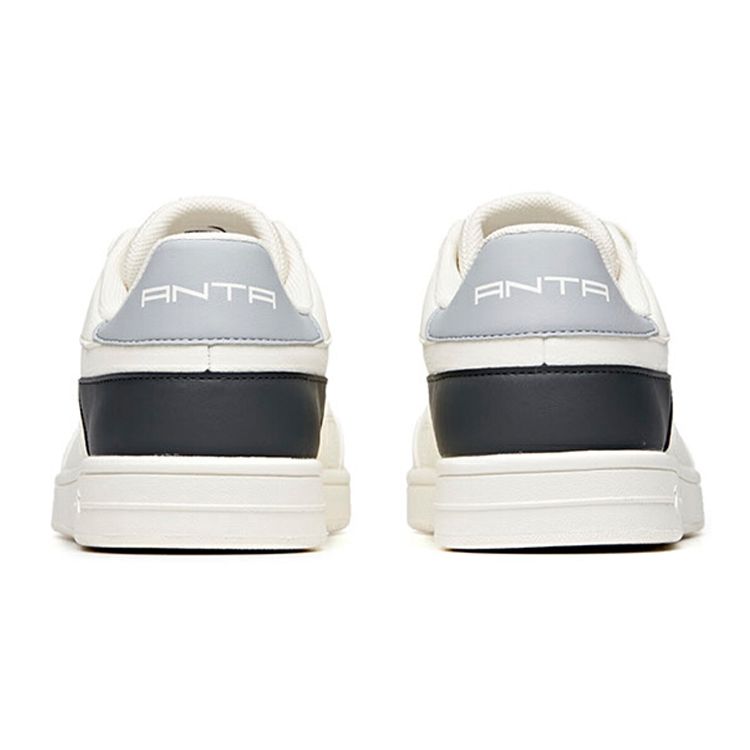 Anta Lifestyle Series Non-Slip Lightweight Low-Top Skate Shoes Men Sneakers Carbon-Gray 912038031R-3