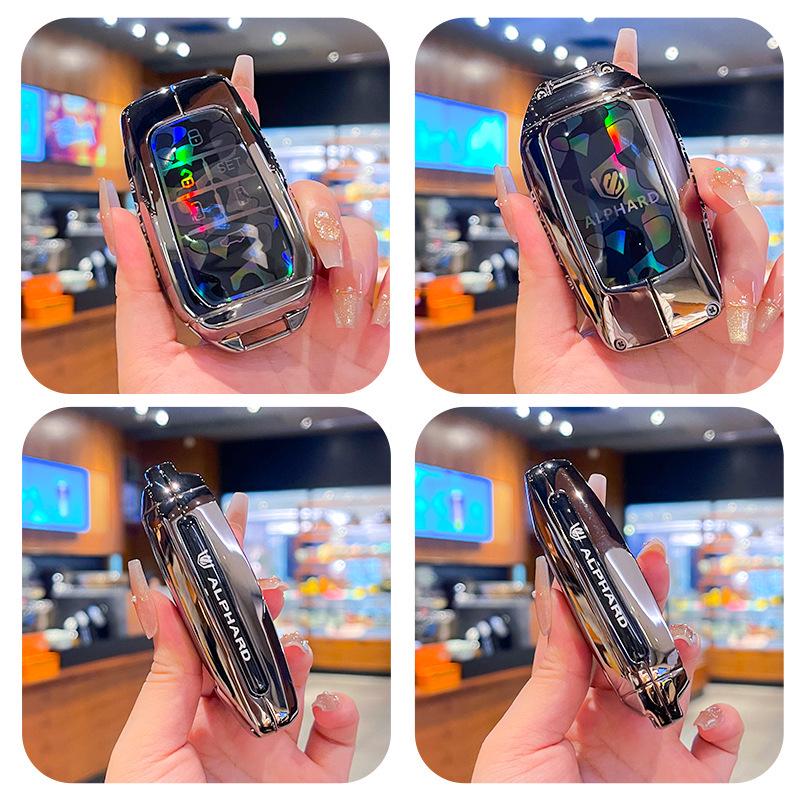 Toyota Sienna Key Case: Compatible with 24 Models, Granvia, Alphard, Vellfire Metal Shell Buckle