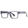 Retro Blue Light Blocking Glasses Male Female Square Thick Glasses Frame  Acetate High Quality European Style Glasses Sz1001