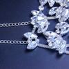 European and American Fashion Accessories, Exaggerated Rhinestone Masks, Dance Party Performances, Half-face Crystal Masks