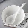 Ru Han Long-Handled Ceramic Soup Spoon
