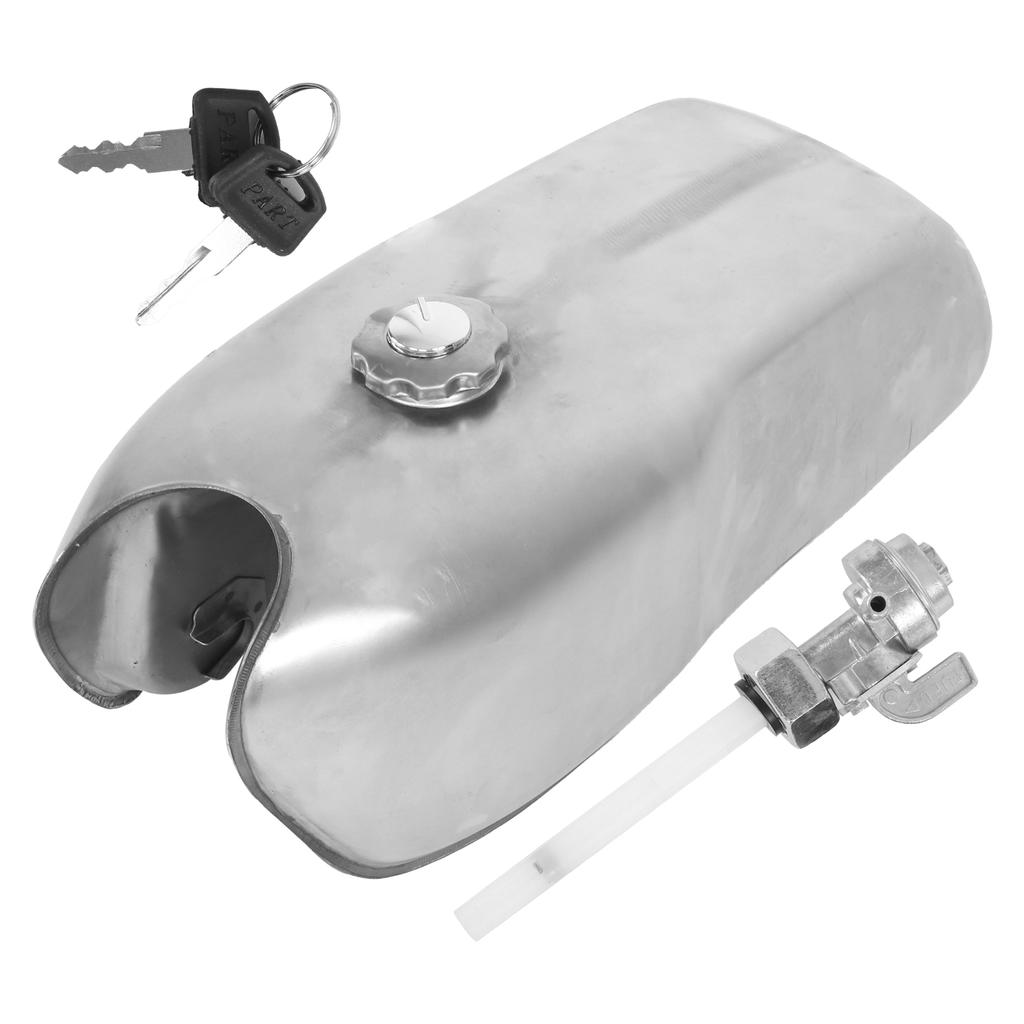 Motorcycle Fuel Gas Tank Vintage 9L Replacement for Cg125 Cg125s Cg250 Coffee Rider