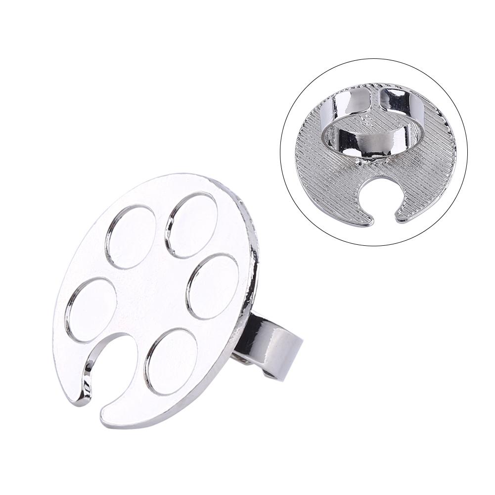 

Палитра для смешивания нейл-арта Мини-кольцо Маникюр от руки Макияж Основа Инструмент для смешивания цветов Round Shape