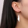 My Shape Israel Map Earrings Stainless Steel Gold Color Israel Country Outline Geography Map Pendants Earrings Jewelry Wholesale