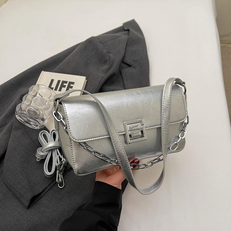 Summer niche popular new fashion chain versatile small square bag shoulder messenger women's bag