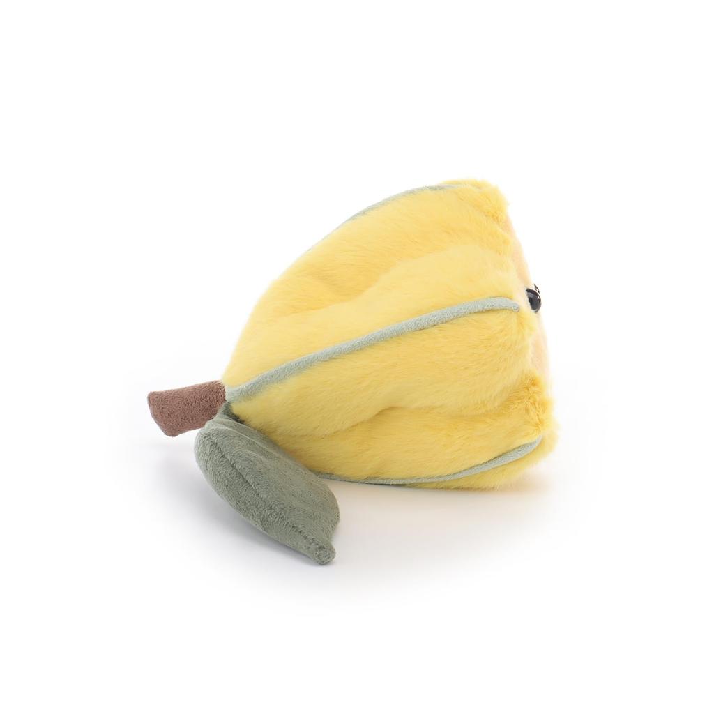 Apricot Lamb Fresh Carambola Plush Toy for Kids, Soft and Cute, Fluffy Fresh Carambola for Girls and Boys, 12cm