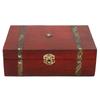 Wooden Vintage Treasure Chest Coin Jewellery  Storage Box With Lock Pirate Gift Boxes Organizer Container Decorative Gift