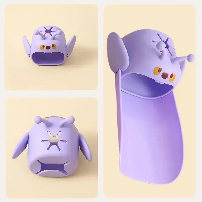 Cartoon Faucets Spout Extenders Splash-Proof Multipurpose Fun Baby Hand Washing Assistant For Kitchen Sink Faucet Accessories