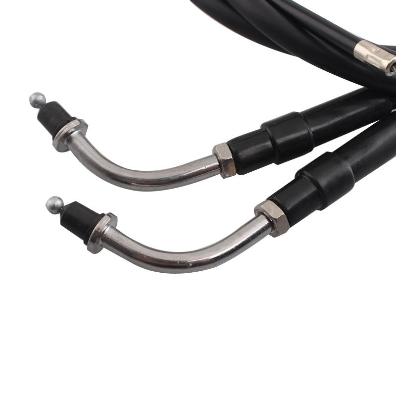 90-150CM Motorcycle Steel Push-Pull Throttle Cable Wires For Harley Sportster Iron 883 XL883N 1200 XL1200X Dyna Softail 07-2020