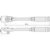 TONE Long Ratchet Handle Hollow Hold Type RH3HWL 9.5mm Drive Size Hand Tool