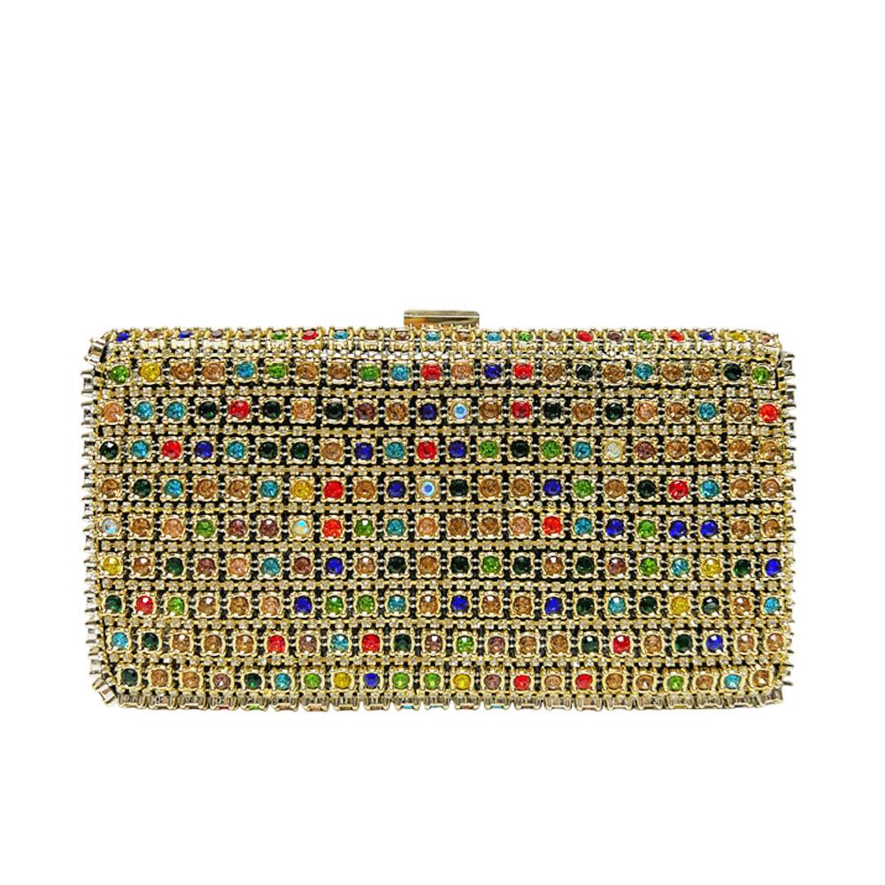 Lady Holding A Fashionable Evening Bag. Designer Water Droplet Chain Handbag for Ladies. Shoulder Bag for Ladies. Casually