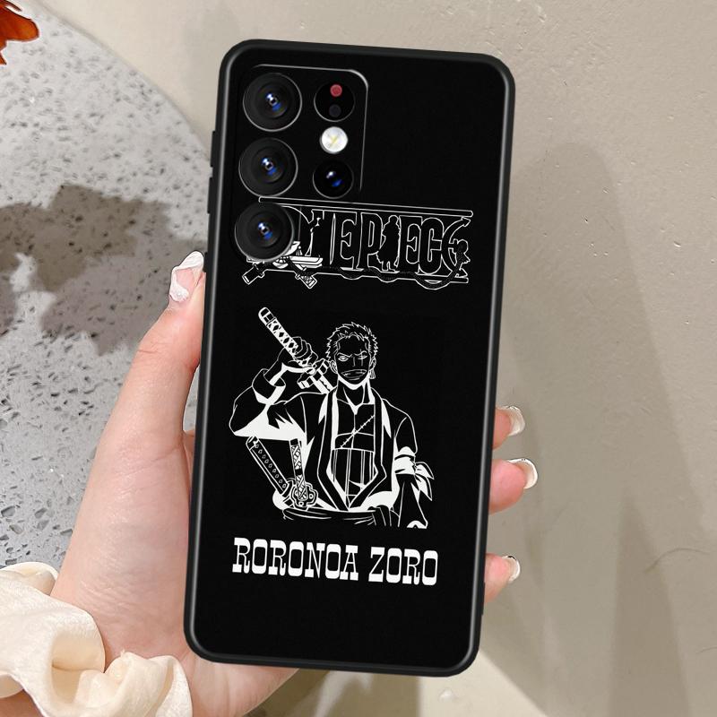 O-nes-hP-ieces Retro Art For Samsung M62 M52 M33 M32 M31 M30 M23 M22 M21 Note 20 10 9 8 Ultra Plus Lite Black Phone Case