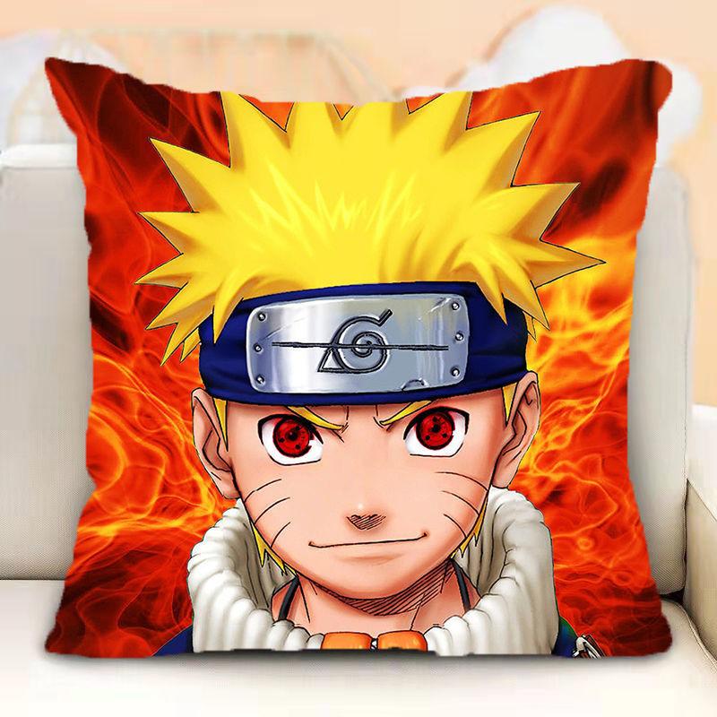 Kuddfodral med Naruto Anime-karaktärer: Dyk ner i ninjavärlden! Anime perifer dekorationsgåvor