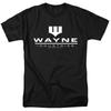 DC Comics - Batman - Wayne Industries Black - Adult Unisex T-Shirt - Black