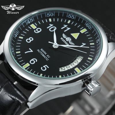 WATCH Trendy Fashion Roman Vortex Dial Low-key Luxury Men's Wrist Watch Mechanical Watch Six Models Can Choose