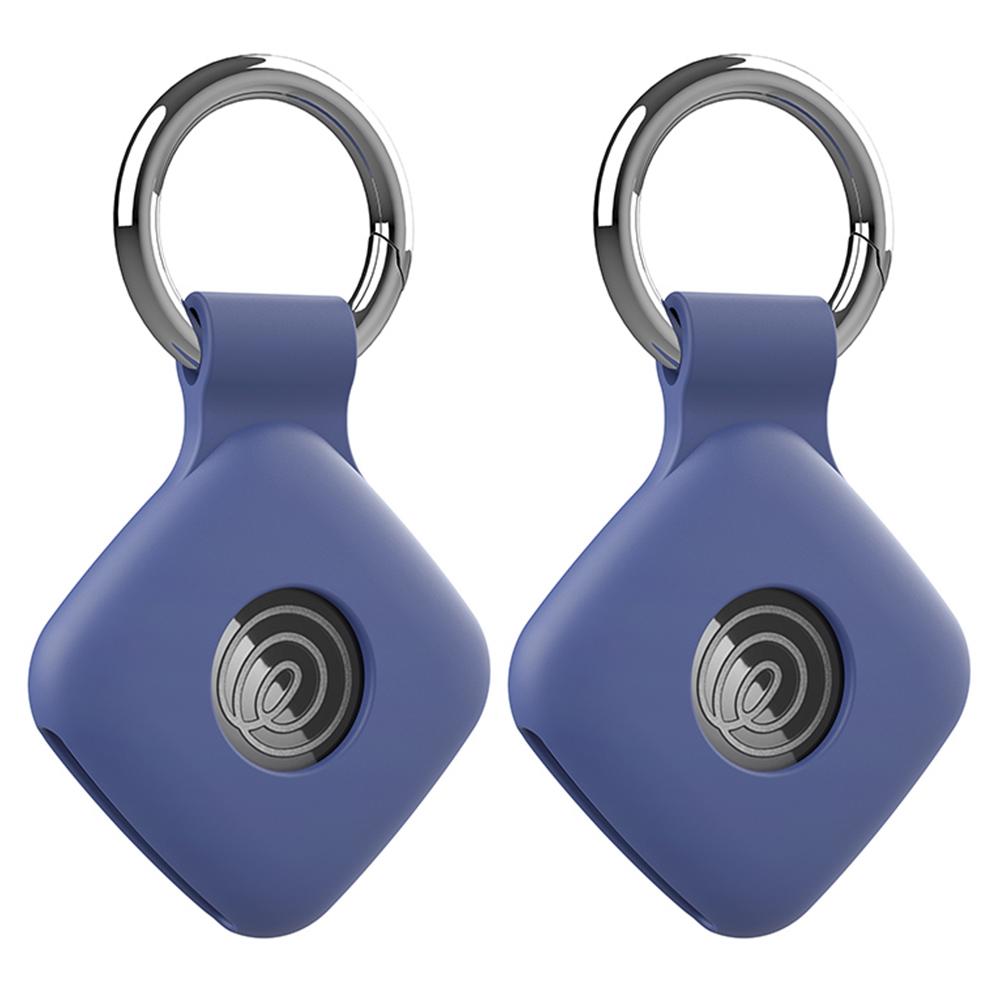 2 PCS Silicone Case for Tile Mate 2025 2025 Soft Flexible Scratch Resistant Cover W/ Keychain Holder Case Protective Cover