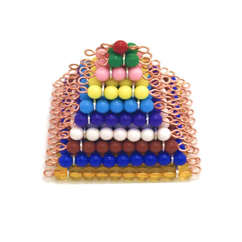 Montessori Colored Beads: Educational Toys for Infants and Toddlers