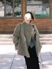 Women's Plus Size Retro Korean Style Wool Coat - Stylish, Elegant, Loose-Fit Winter Jacket