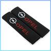 2Pcs Car Seat Belt Cover Styling Cotton Safety Shoulder Protector For Opel Crosa D Astra H Insignia Astra J Zafira B Mokkaastra Vivaro Astra G