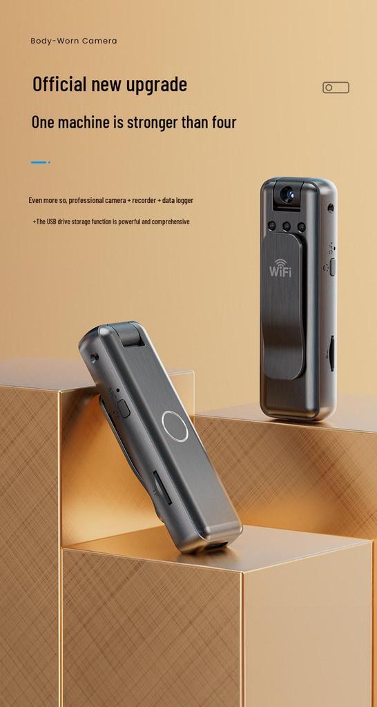 WiFi Law Enforcement Voice & Video Recorder All-in-One Sports Camera