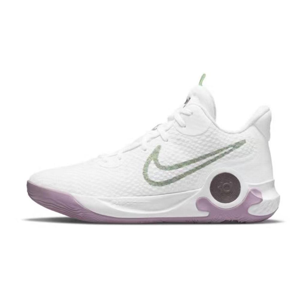 Nike KD Trey 5 IX Cushioning Slip Resistant Mid top Vintage Basketball Shoes Unisex Green DJ6922-100(Team147-)