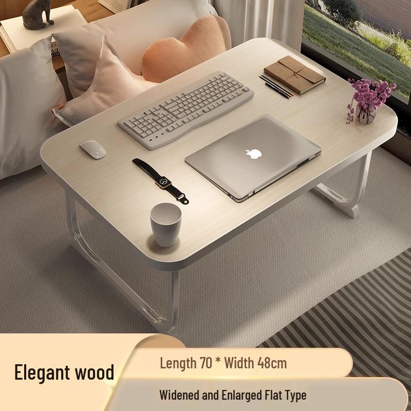 Foldable Bedside Laptop Table for Dormitory or Bay Window