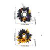 Colorful Flower Candle Wreaths Pack of 5 Tealight Candle Holders Rings for Halloween Parties Table Centerpieces Decors