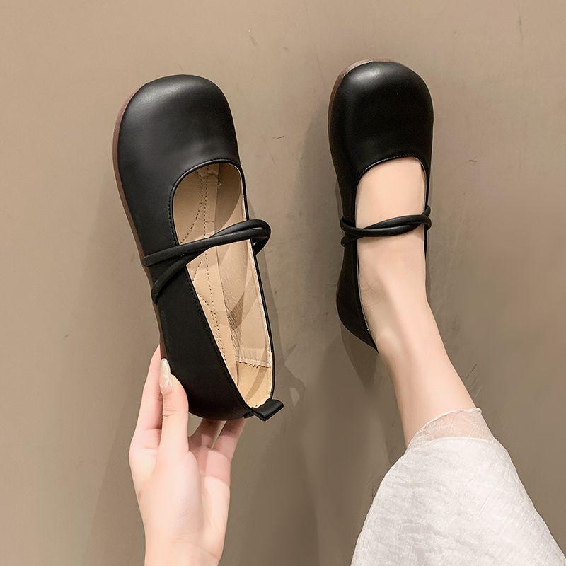 

Fashion Woman Flats Slip-on Moccasins Round Toe Mary Jane Shoes for Women with Discount Cheap Liquidation Y2k Low Price Offer Shoe Sale 35