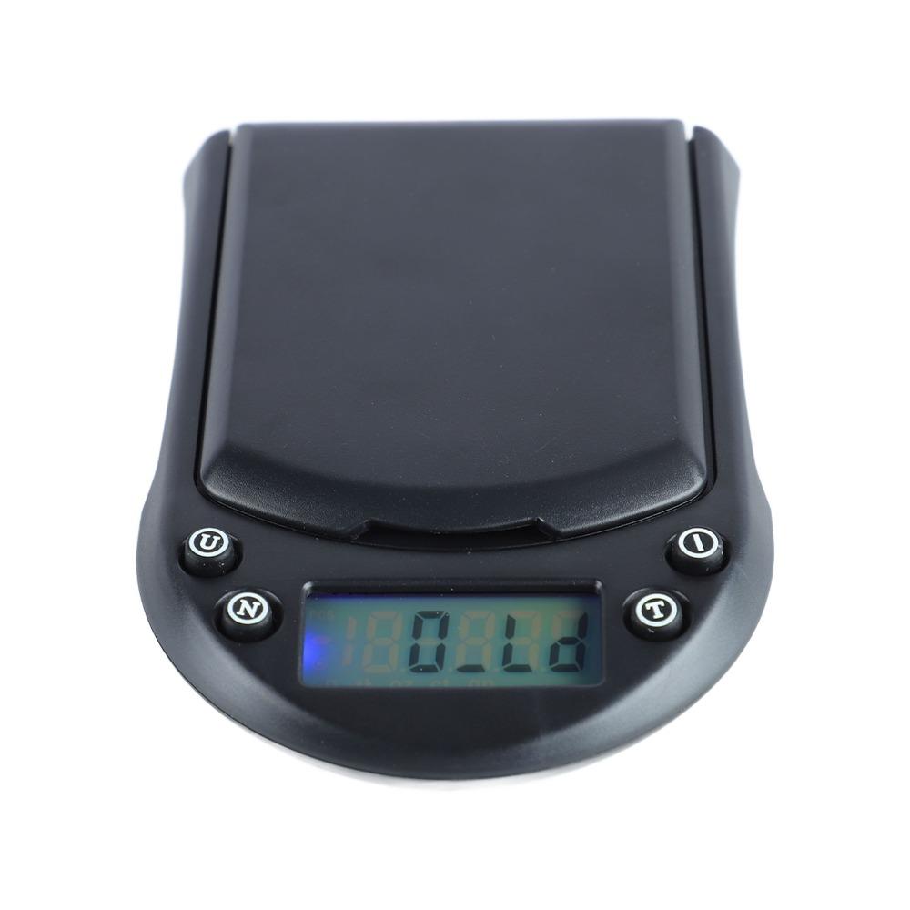Black Digital Food Scale High Precision 0.01g Portable Pocket Scale Home Kitchen Jewelry Store