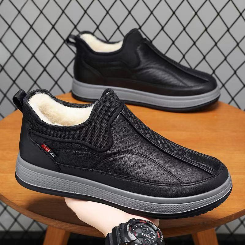 New Style Shoes: Warm and Anti-slip Cotton Shoes, Snow Boots, Fleece and Thickened Cotton Shoes
