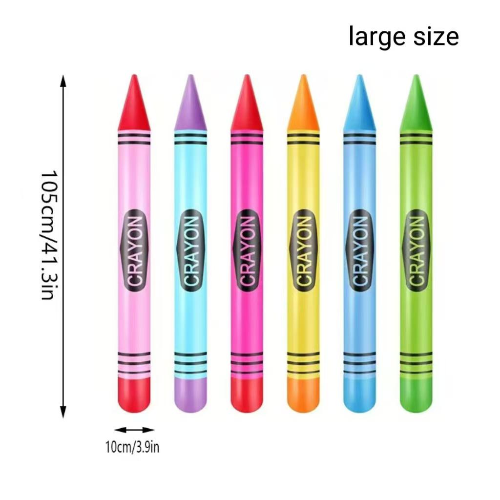 Aufblasbarer PVC-Bleistift Klassenzimmerdekoration & Abschlussgeschenk