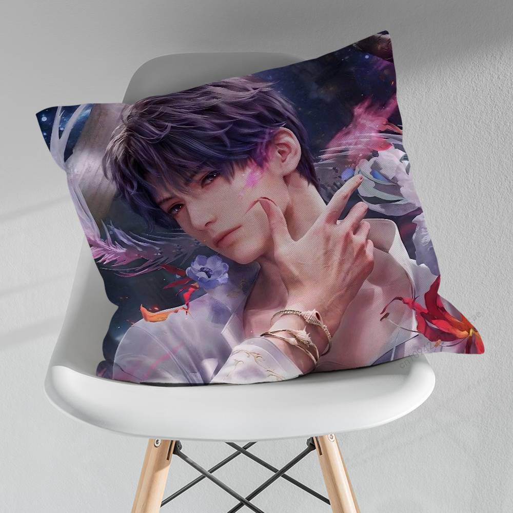 Game Love And Deepspace Pillow Case For 30x30cm45x45cm55x55cm For Home Bedroom Decoration And Protector