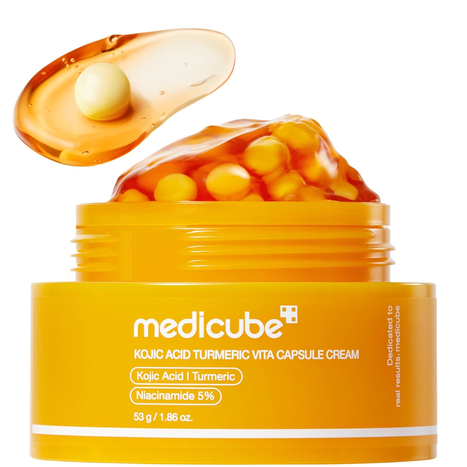 Medicube Kojic Acid Turmeric Vita Capsule Cream 53g 1-Pack (53g)