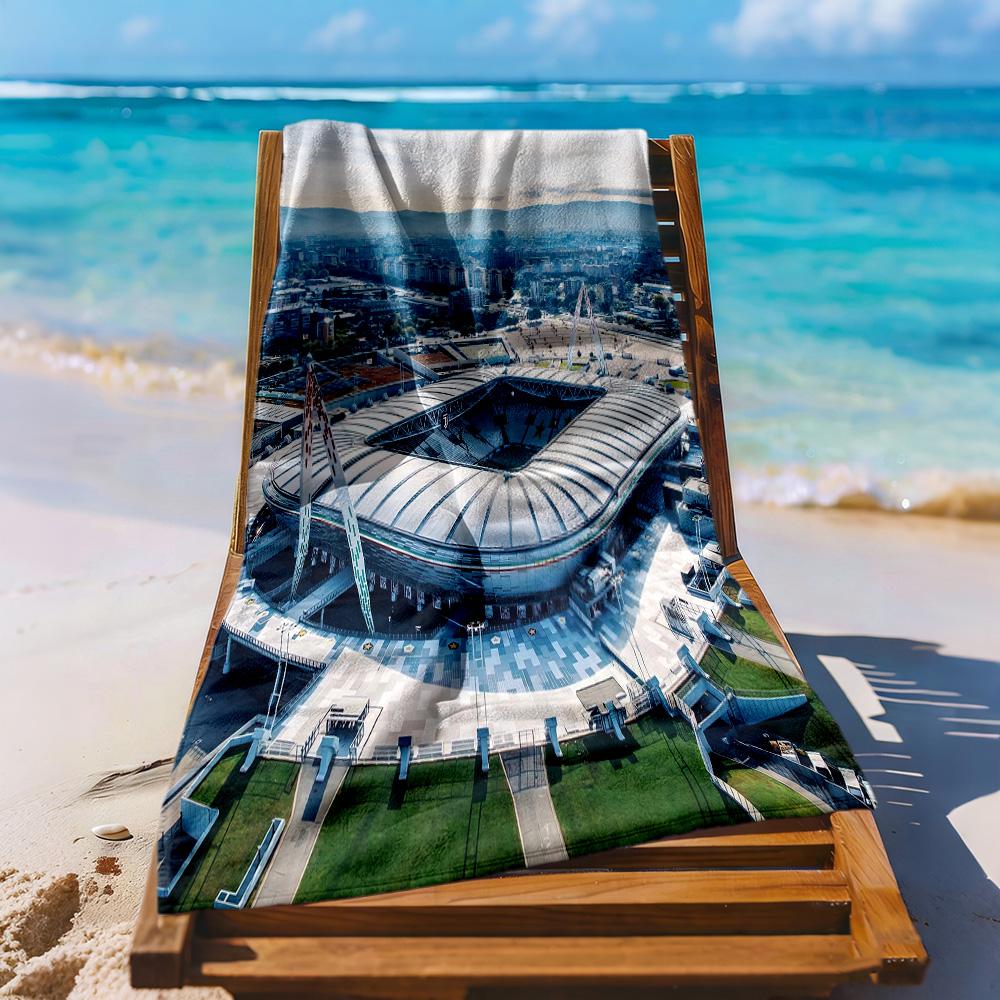 Juventus Beach Towel Quickdry Soft Microfiber Comfortable Lightweight