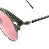 Excellent EYEVAN sunglasses 760 Boston Eyewear green mens 7285 Used