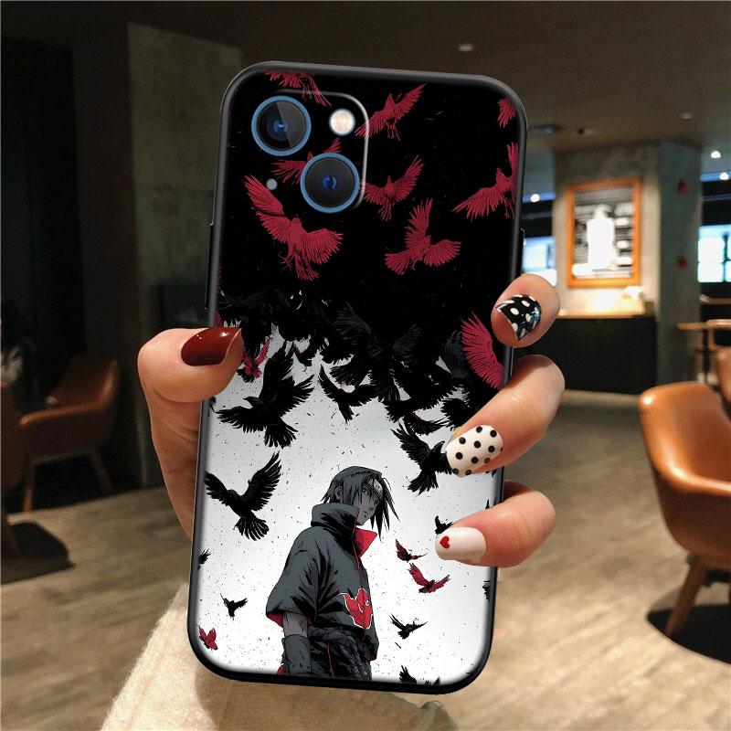 TR18 Naruto Uchiha Itachi Shell Phone Case for Samsung Galaxy S20 S21 S22 Ultra FE Plus A21S A22 A24 A25 A26 A30 A30S A31