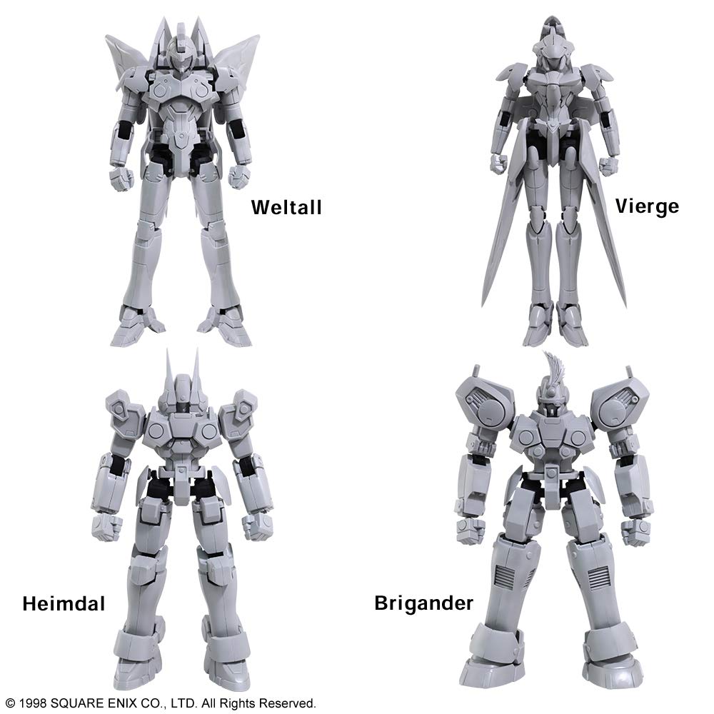 Square Enix Xenogears Structure Arts Scale Plastic Model Kit Series 1 of 1/144 Vol. (Box 4)