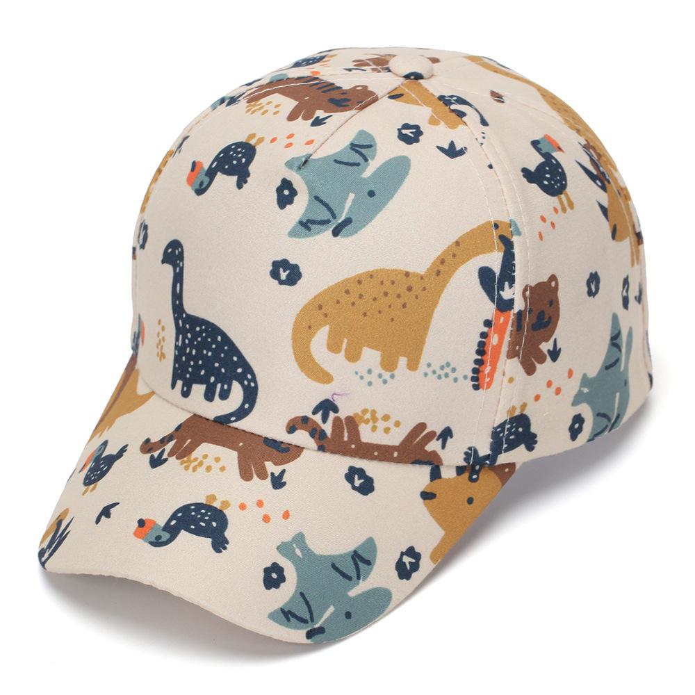 Children's Cartoon Animal Baseball Caps - Spring/autumn - Boys' Cute Beanie Hats - Girls' Sun Hats