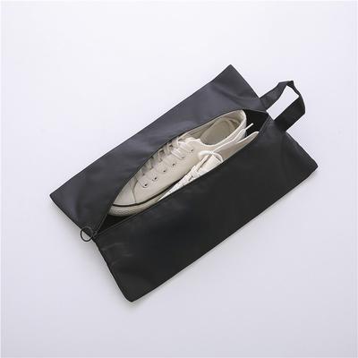 Wasserdichte Leinenschuhbeutel Multifunktionale Reiseaufbewahrungstasche Reißverschluss Toilettenartikel Schuhbeutel