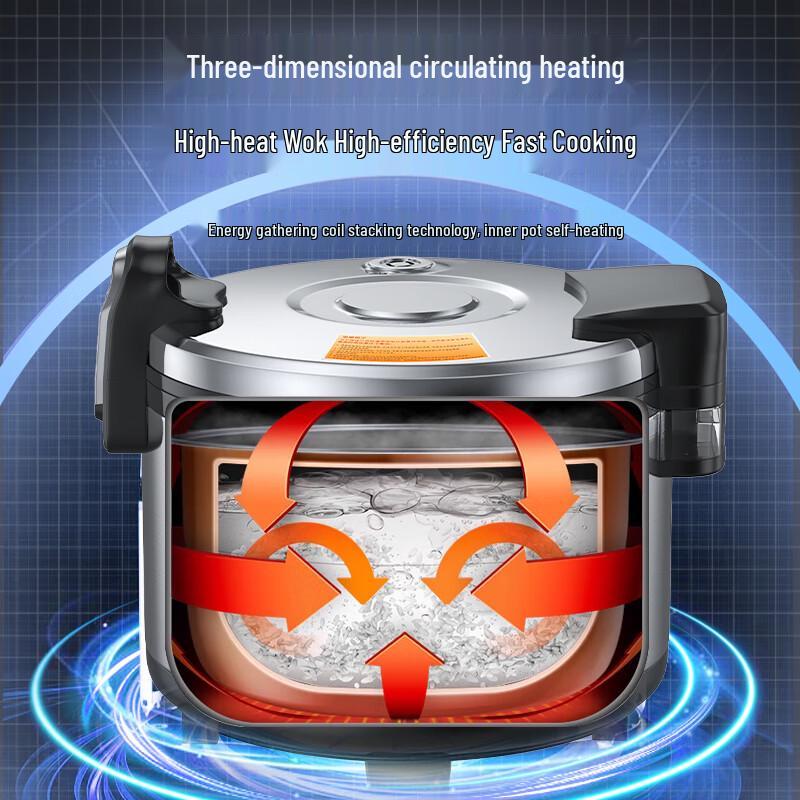 PESKOE Commercial Large Capacity Non-stick Rice Cooker