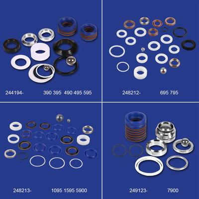Aftermarket Airless Spray Pump Accessory Repair Kit for 390 795 1095 3900 5900 7900 Stainless Steel Silicone Paint Sprayer Pump